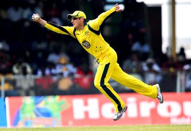 David Hussey Catch