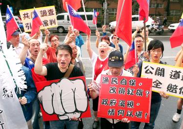dozens of new party members gather in front of the manila