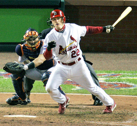 DAVID ECKSTEIN throws to first during the game – Stock Editorial