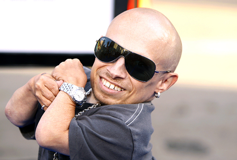 Verne Troyer And Ranae Shrider Tape