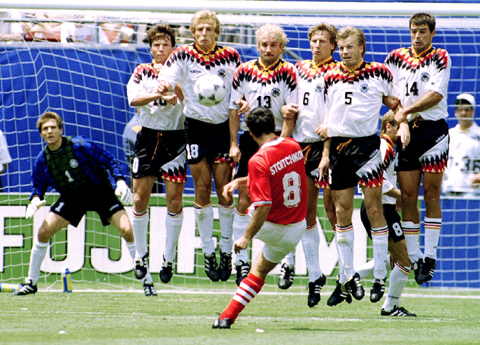 Hristo Stoichkov Goal 75', Bulgaria vs Germany