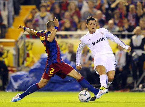 Late Ronaldo goal wins Copa del Rey - Taipei Times