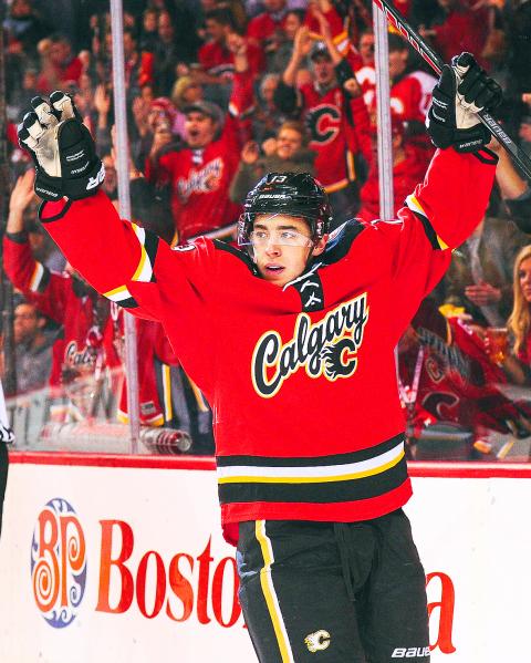 johnny gaudreau hat trick