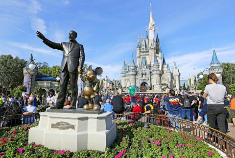 Disney Q2 beats estimates, despite soft movie revenue - Taipei Times