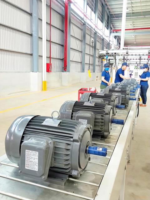 Teco launches Vietnamese factory for efficient motors - Taipei Times