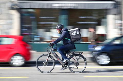 ubereats bike pay