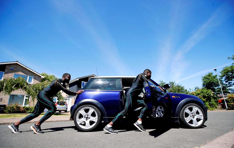 mini cooper push along