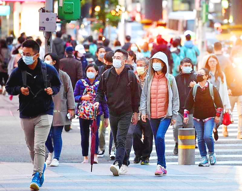 Chilly New Year’s Eve as temperatures to fall today Taipei Times
