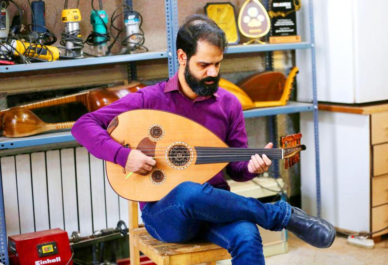 Oud - Persian Instrument Made by Said - Safa Music