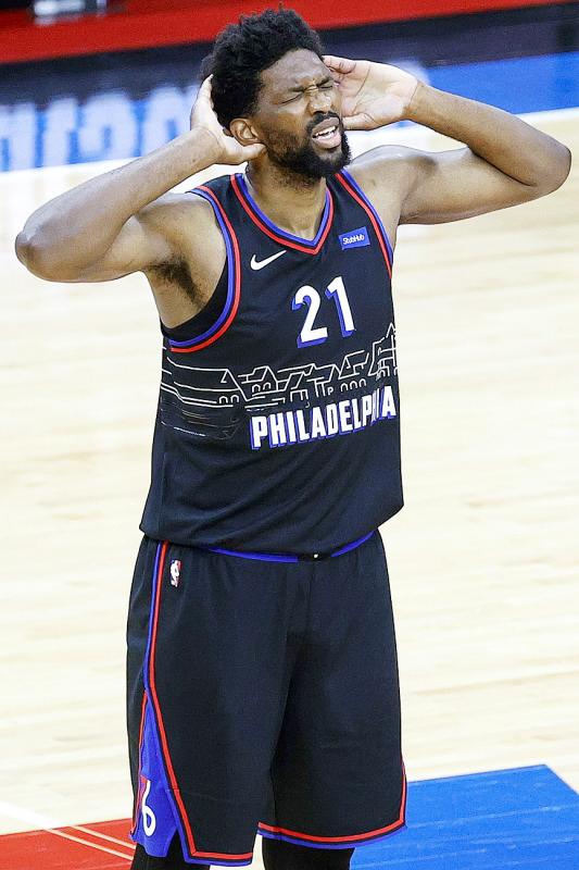 Joel Embiid Walks Out with Triple H to Ring The Bell 