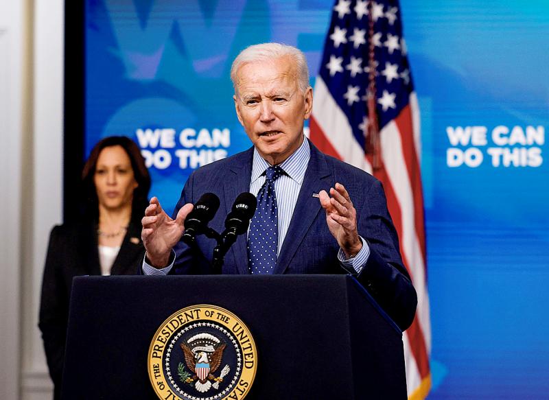 Biden Mulls Lowering Tax Proposal Taipei Times