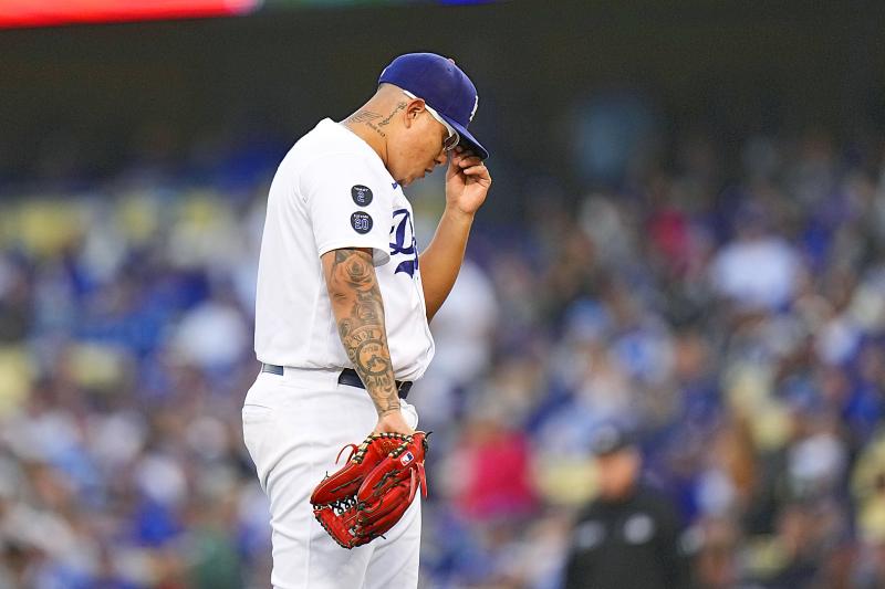 julio urias gold jersey