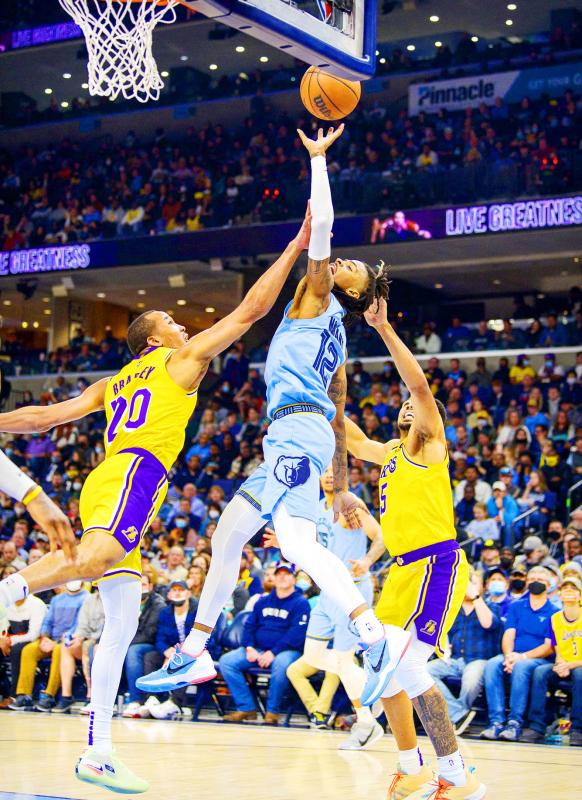 Morant has 27 points, 14 assists as Grizzlies defeat Lakers,  KSEE24
