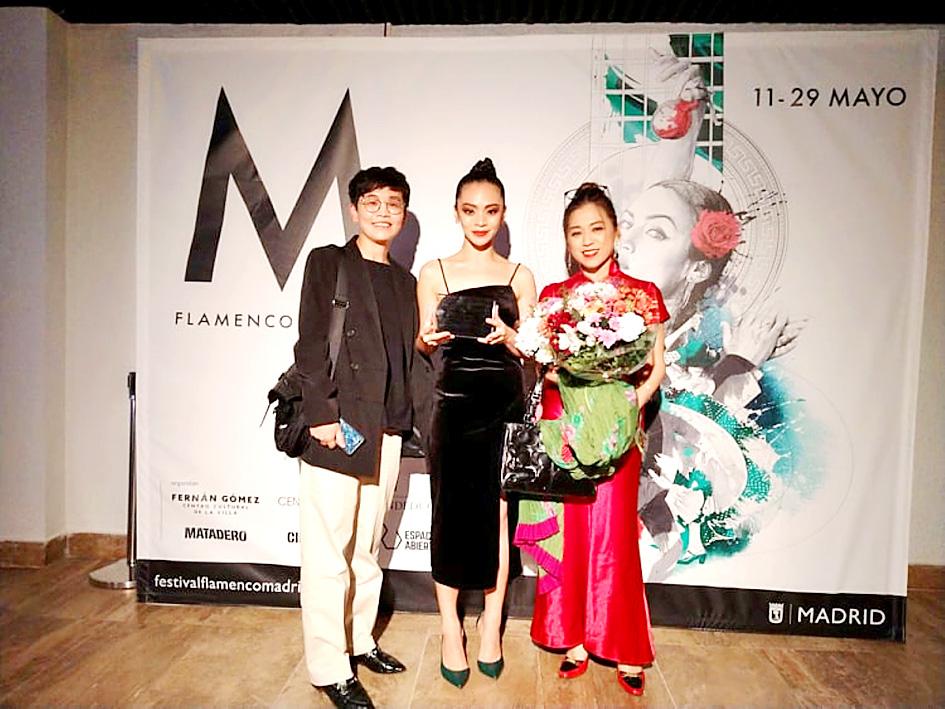 La taiwanesa se alzó con el primer premio en el concurso de Flamenco Español