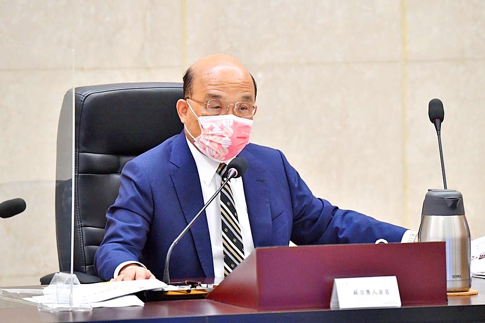 Su approves NT$1bn disaster resilience plan - Taipei Times