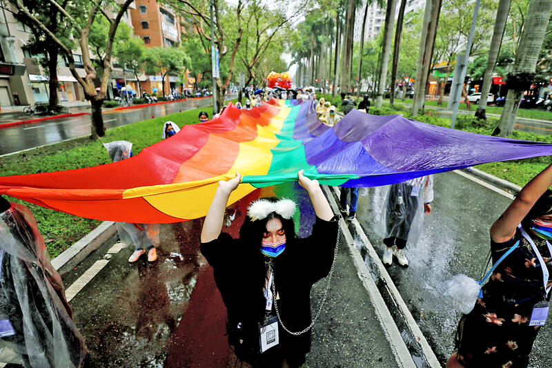 Pride draws 120,000 to celebrate LGBTQ+ rights Taipei Times