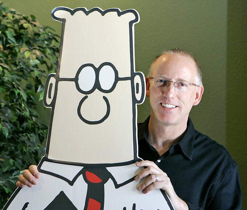 Dilbert' cartoon dropped after racist rant by creator - Taipei Times