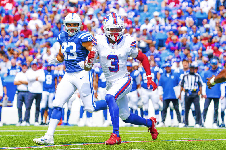 Bills safety Damar Hamlin returns to action in first regular-season game  since cardiac arrest