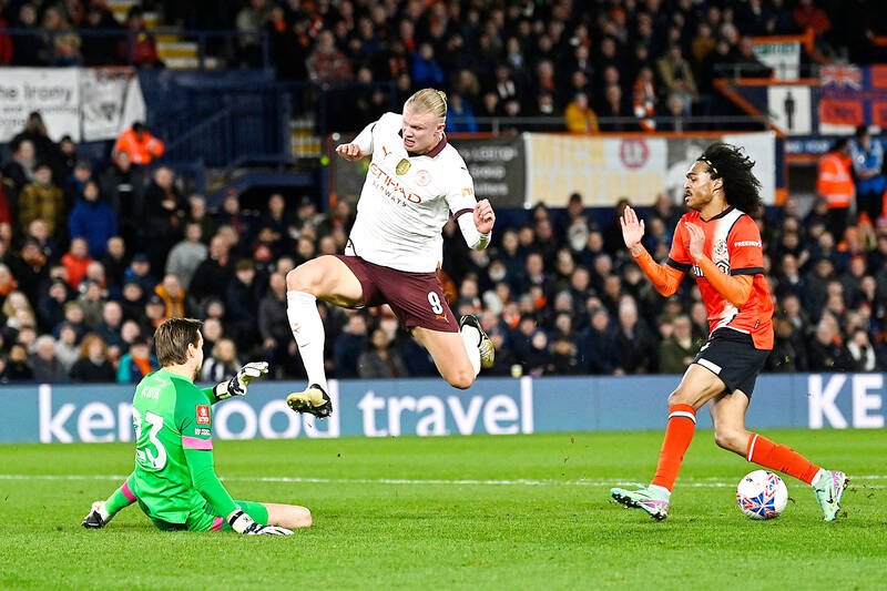 Luton 2-6 Manchester City: Erling Haaland scores five goals to send FA Cup  holders into quarter-finals, Football News