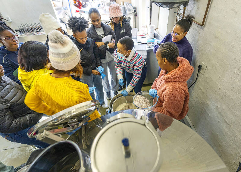 South Africa’s first black female brewery owner trains a new generation