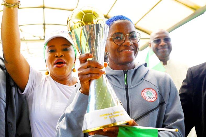 Nigeria women claim title despite poor management