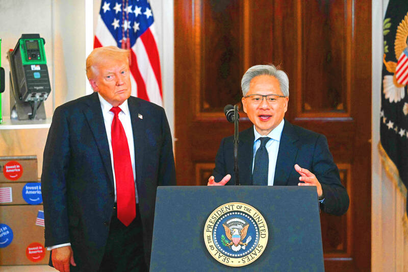 Nvidia’s chips become central to US-China trade war 輝達晶片牽動美中貿易戰
