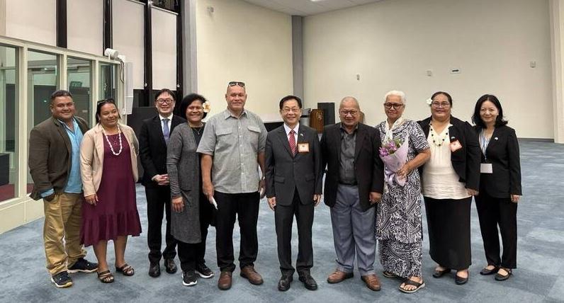 Tuvalu parliament speaker in Taiwan for lawmaker assembly