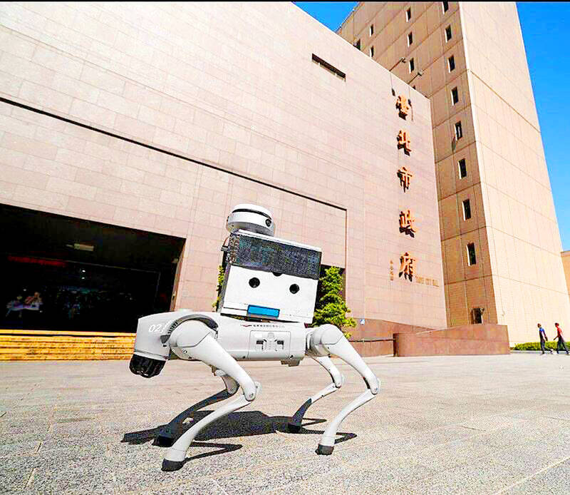 Taipei’s robot dog patrol a security risk: expert