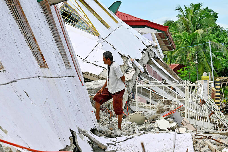 Taiwan sends condolences to Philippines after quake