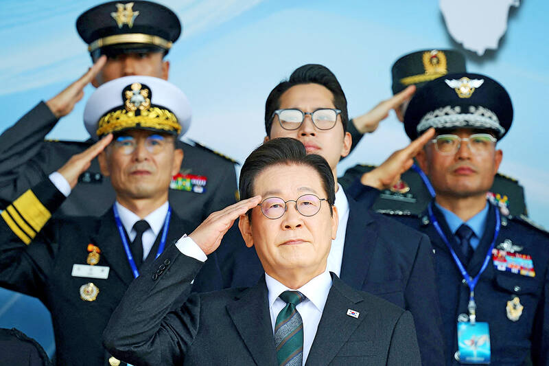 South Korea’s Lee vows a more self-reliant military
