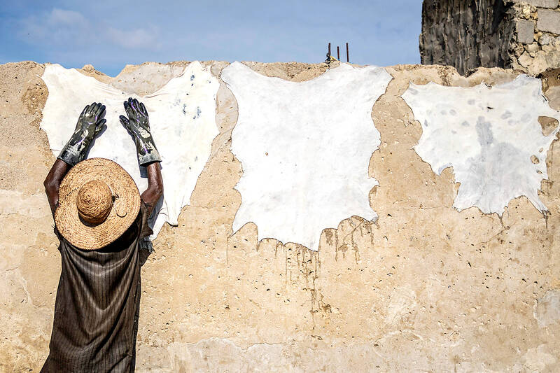 Luxury Nigerian leather reclaims its home market